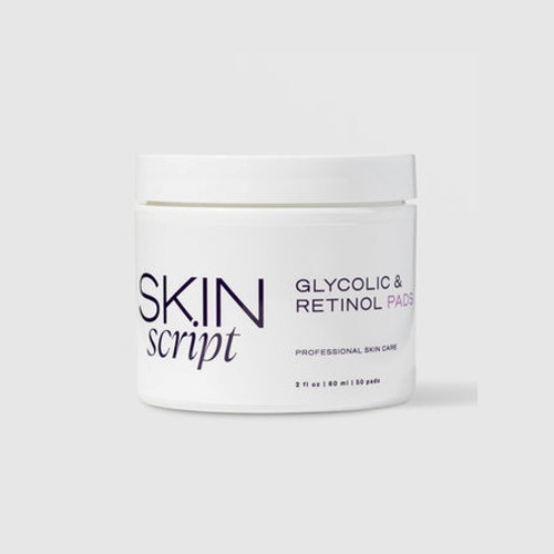 Skin Script Glycolic and Retinol Pads